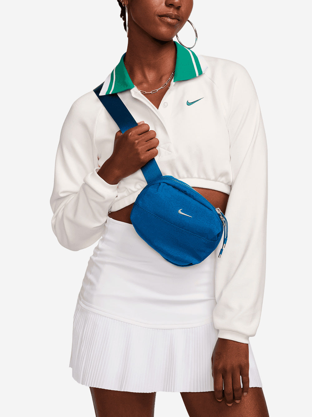 NIKE Crossbody bag Aura blu (2 litri) Blu Urbanstaroma