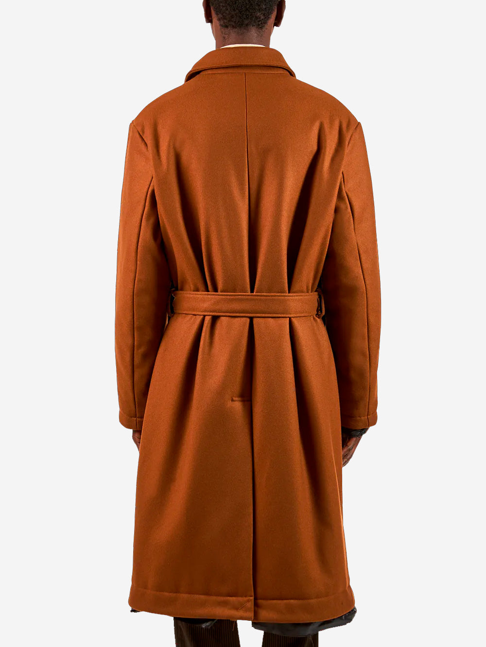 PHILIPPE MODEL M Trench cognac in lana Cognac Urbanstaroma