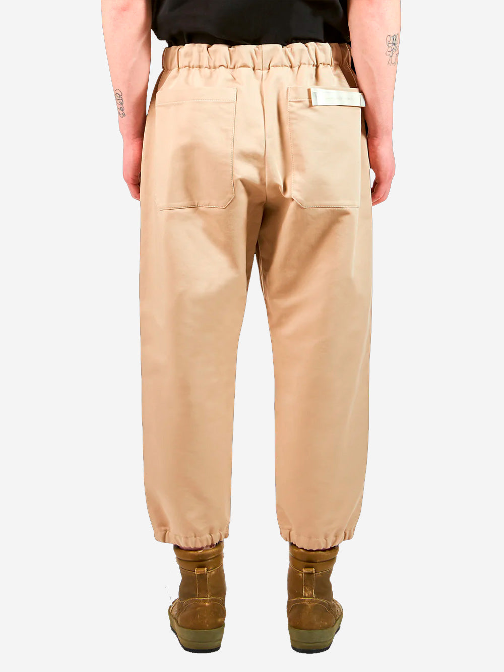 PHILIPPE MODEL M Pantaloni utility loose fit beige Beige Urbanstaroma