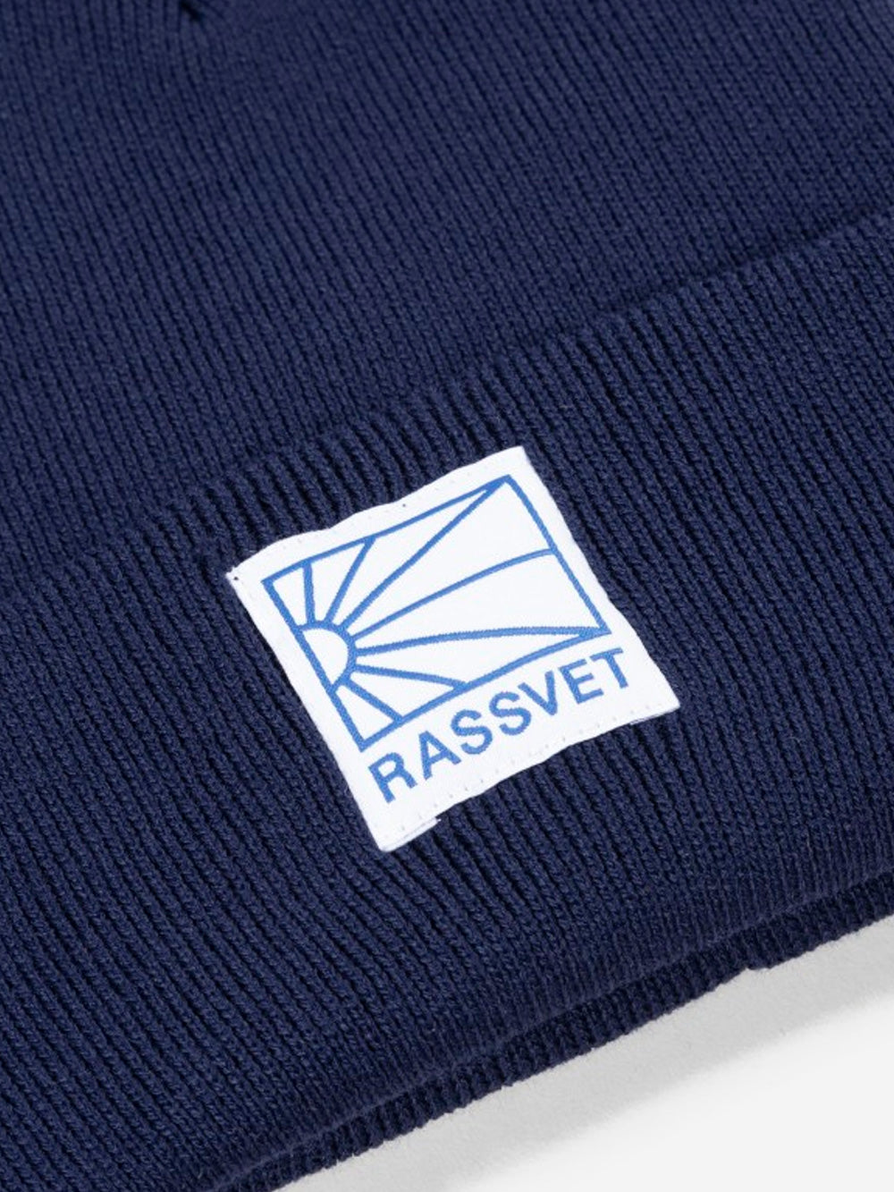 RASSVET Beanie blu con logo Blu Urbanstaroma