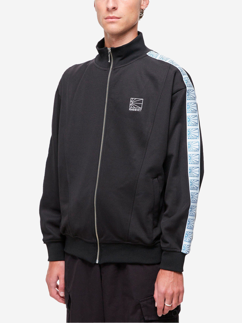 RASSVET Logo Track Jacket Nero Urbanstaroma