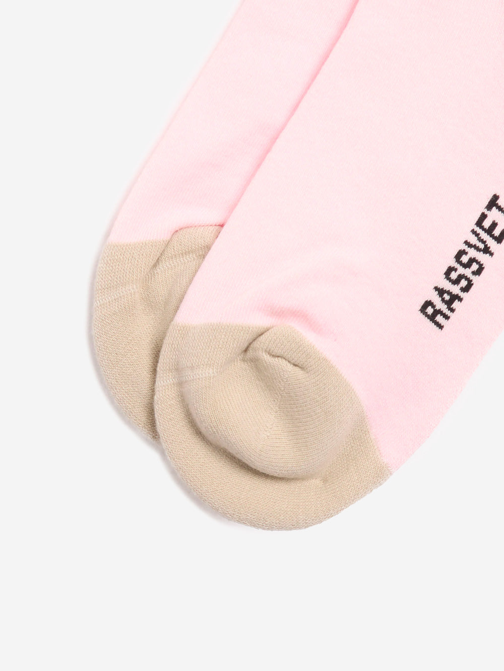 RASSVET M Calzini rosa knit logo Rosa Urbanstaroma