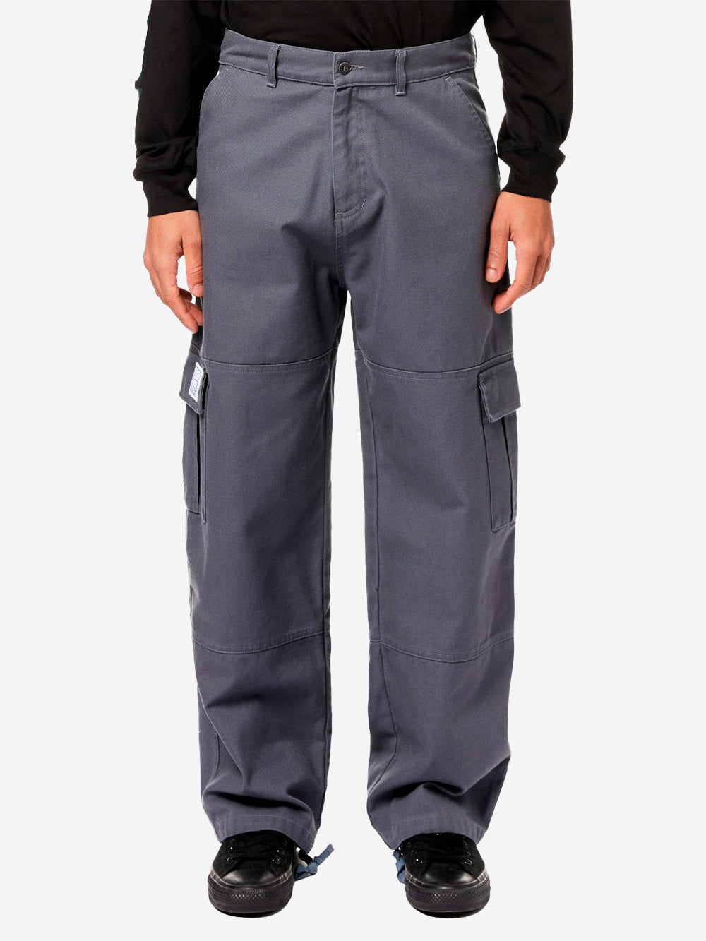 RASSVET M Pantaloni cargo grigi Grigio Urbanstaroma