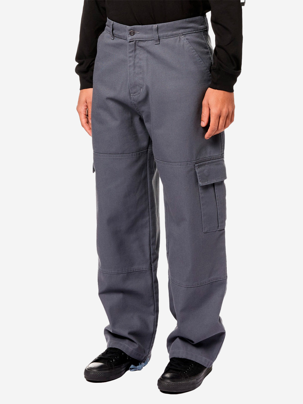 RASSVET M Pantaloni cargo grigi Grigio Urbanstaroma