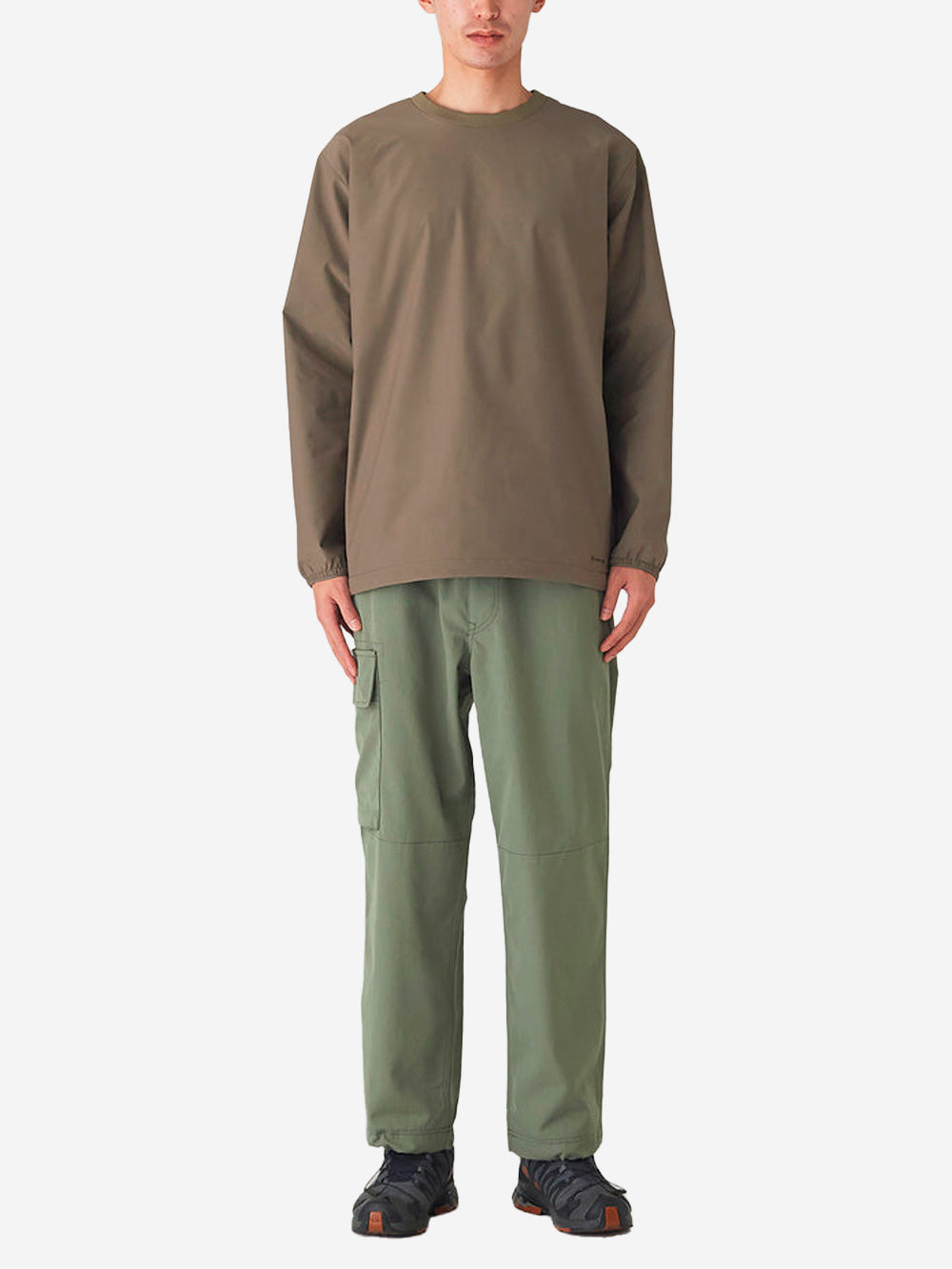 SNOW PEAK Pantaloni ripstop Takibi khaki verde Urbanstaroma