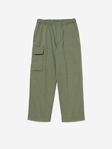 SNOW PEAK Pantaloni ripstop Takibi khaki verde