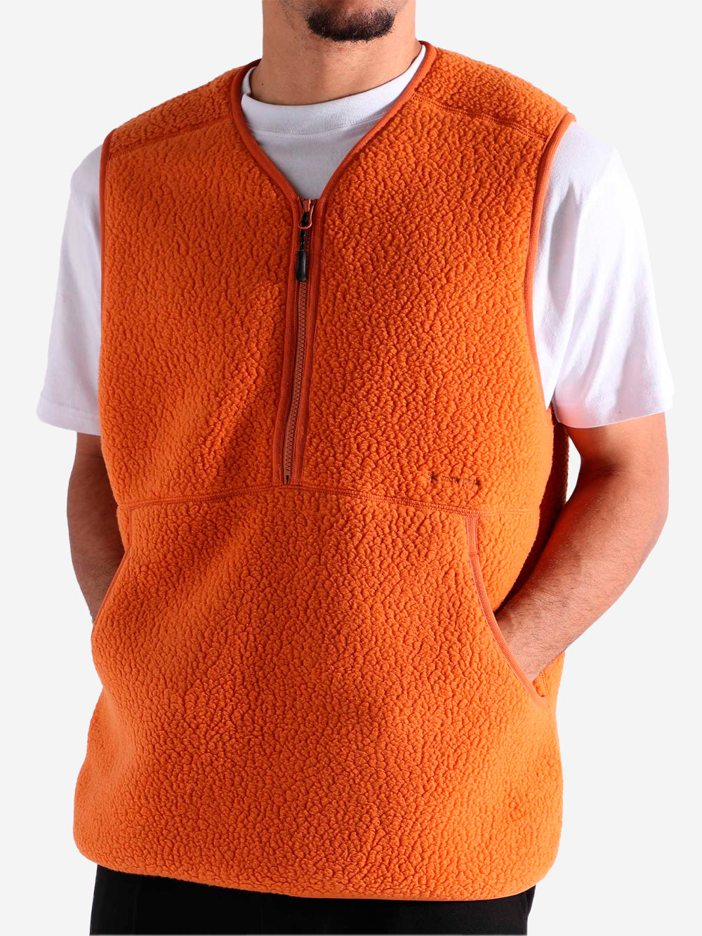 SNOW PEAK Gilet in pile Thermal Boa arancione arancione Urbanstaroma