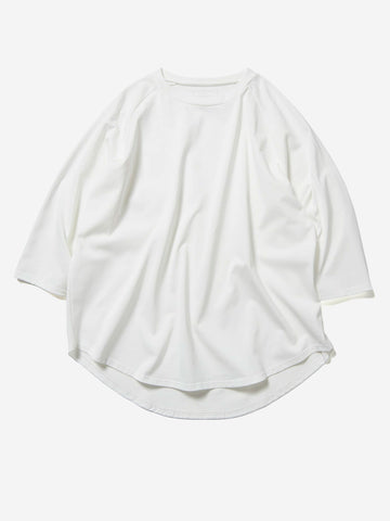 T-shirt bianca football raglan sleeve