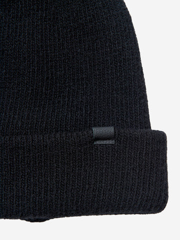 SOPHNET. Cappello nero in lana e cashmere Nero