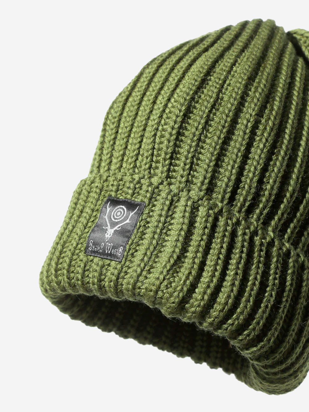 SOUTH2 WEST8 Watch Cap verde in lana Verde Urbanstaroma