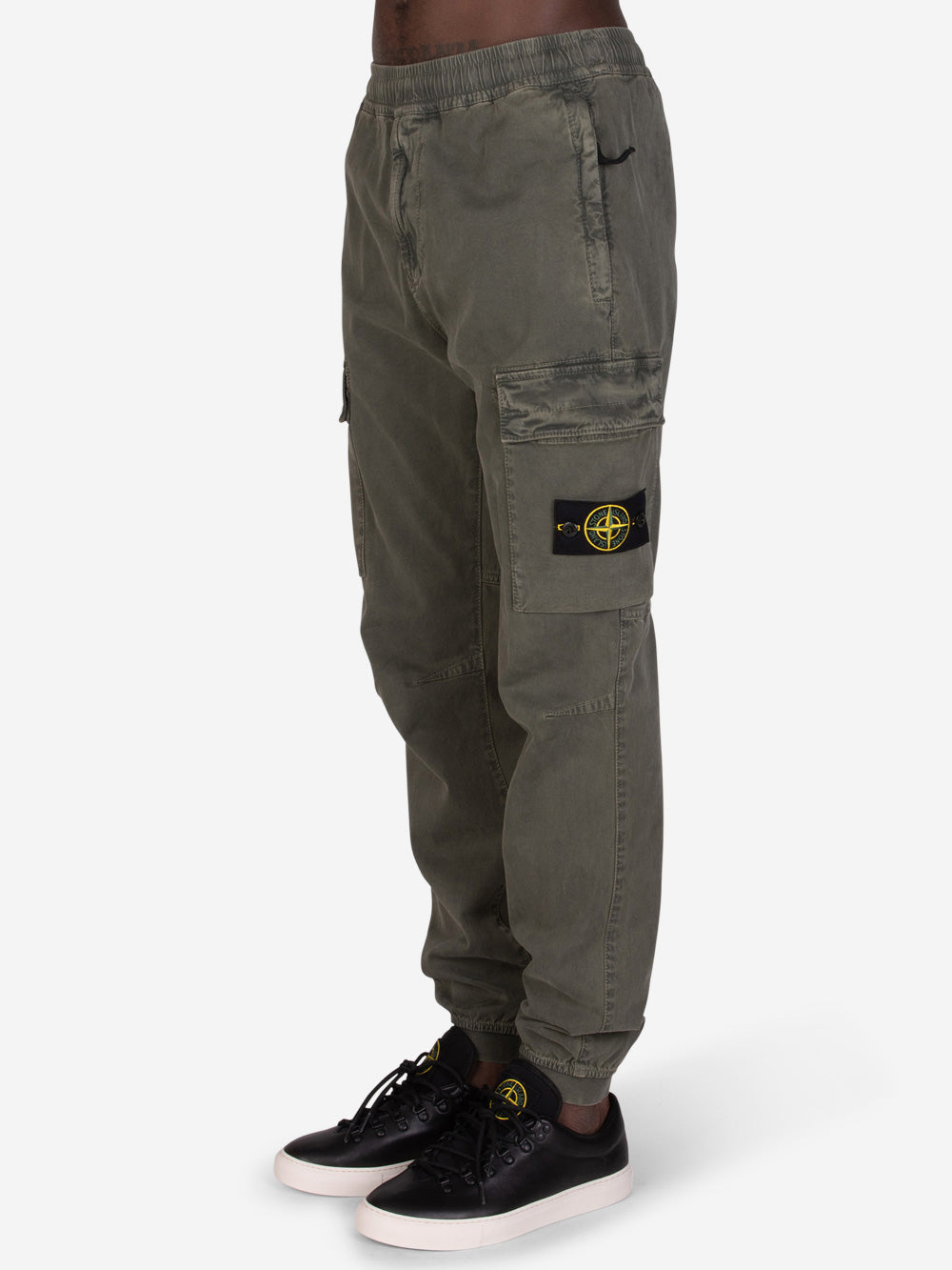 STONE ISLAND Pantaloni cargo muschio Muschio Urbanstaroma