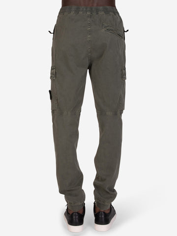 STONE ISLAND Pantaloni cargo muschio Muschio