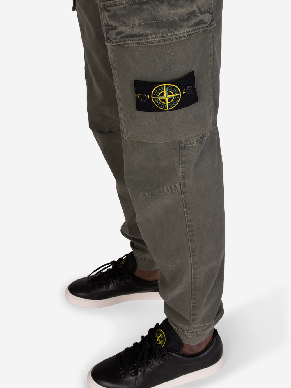 STONE ISLAND Pantaloni cargo muschio Muschio Urbanstaroma