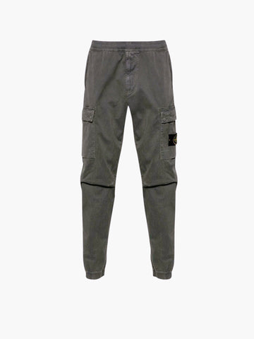 STONE ISLAND Pantaloni cargo muschio Muschio