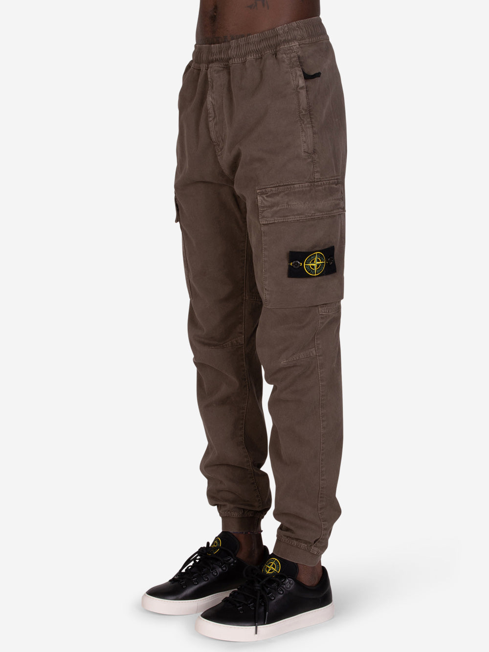 STONE ISLAND Pantaloni cargo noce Noce Urbanstaroma