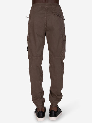 STONE ISLAND Pantaloni cargo noce Noce