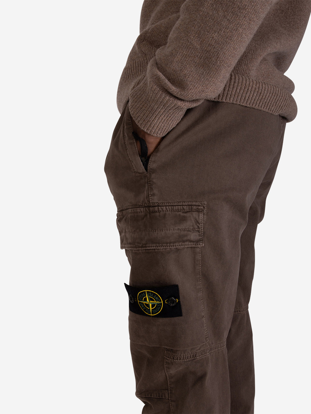 STONE ISLAND Pantaloni cargo noce Noce Urbanstaroma