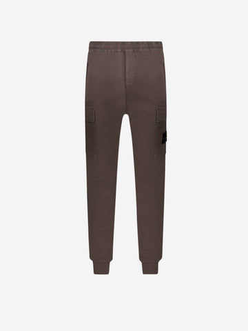 STONE ISLAND Pantaloni cargo noce Noce