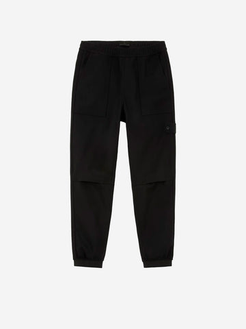 STONE ISLAND Wool Nylon Ghost Nero