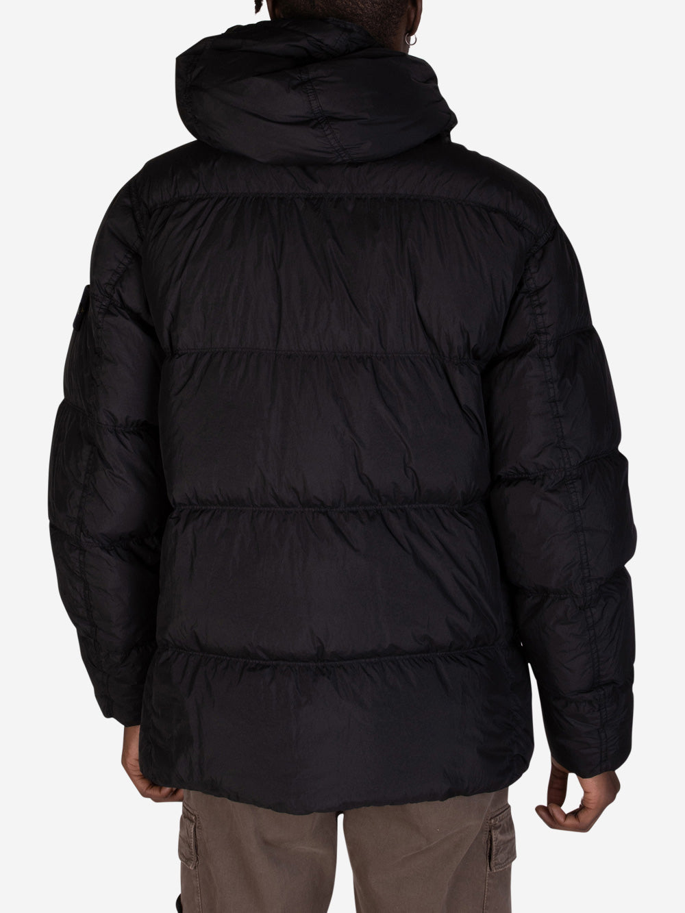 STONE ISLAND Crindle Reps giubbotto imbottito nero Nero Urbanstaroma