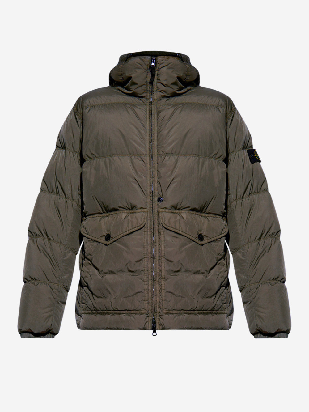 STONE ISLAND Crindle Reps giubbotto imbottito muschio Muschio Urbanstaroma