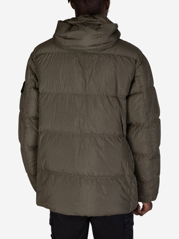 STONE ISLAND Crindle Reps giubbotto imbottito muschio Muschio