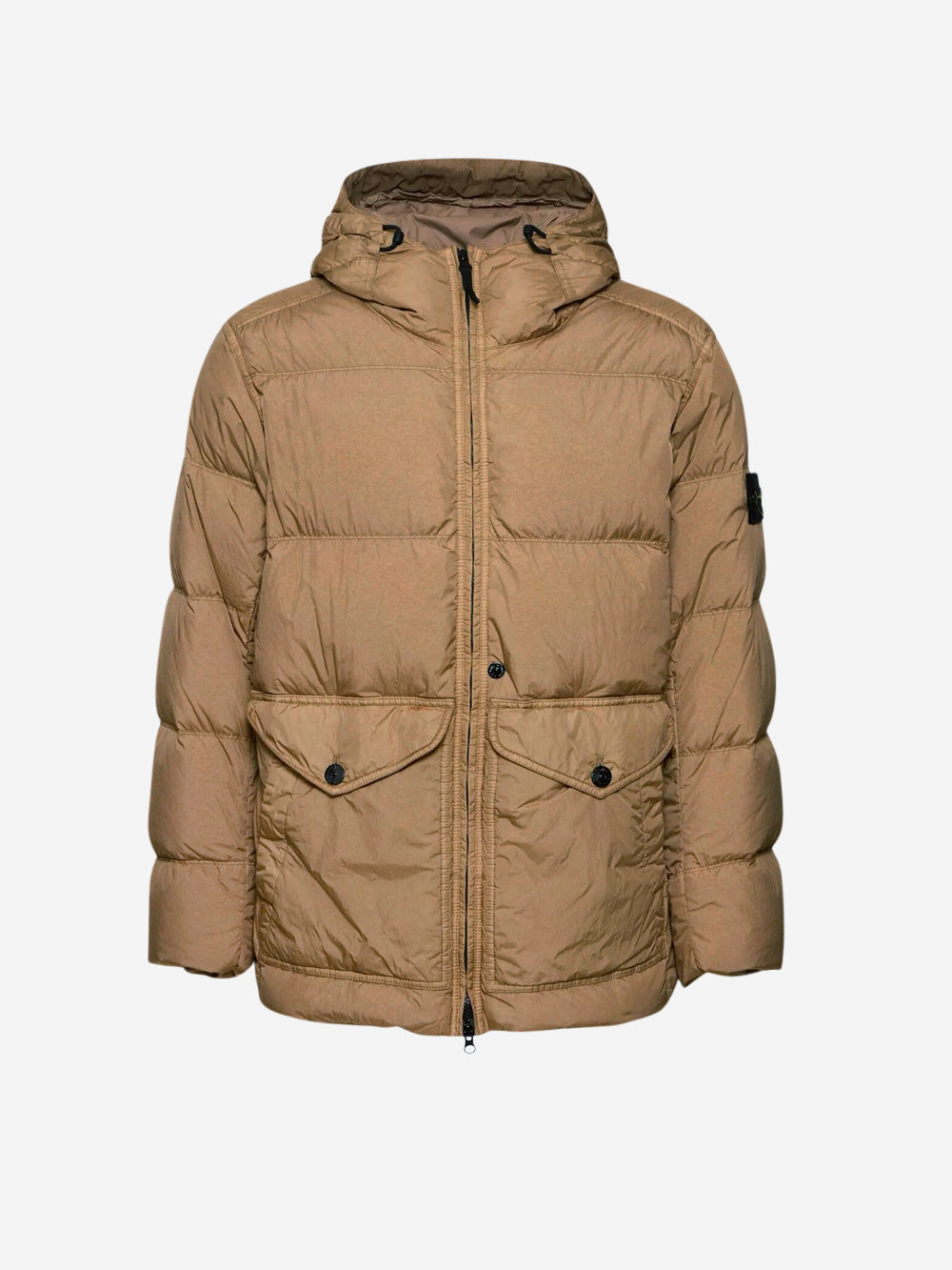 STONE ISLAND Crindle Reps giubbotto imbottito biscotto Biscotto Urbanstaroma