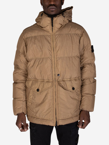 STONE ISLAND Crindle Reps giubbotto imbottito biscotto Biscotto