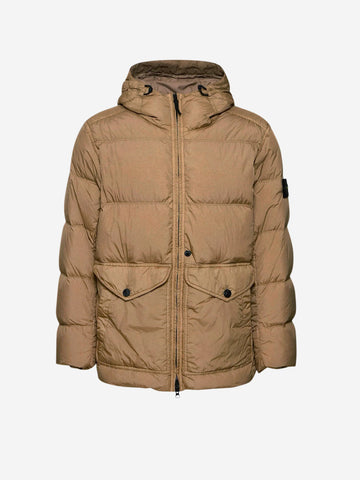 STONE ISLAND Crindle Reps giubbotto imbottito biscotto Biscotto