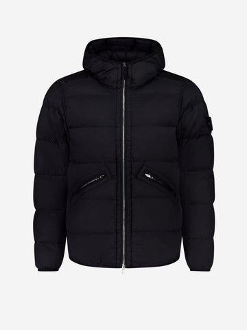 STONE ISLAND Giubbotto in nylon imbottito nero Nero