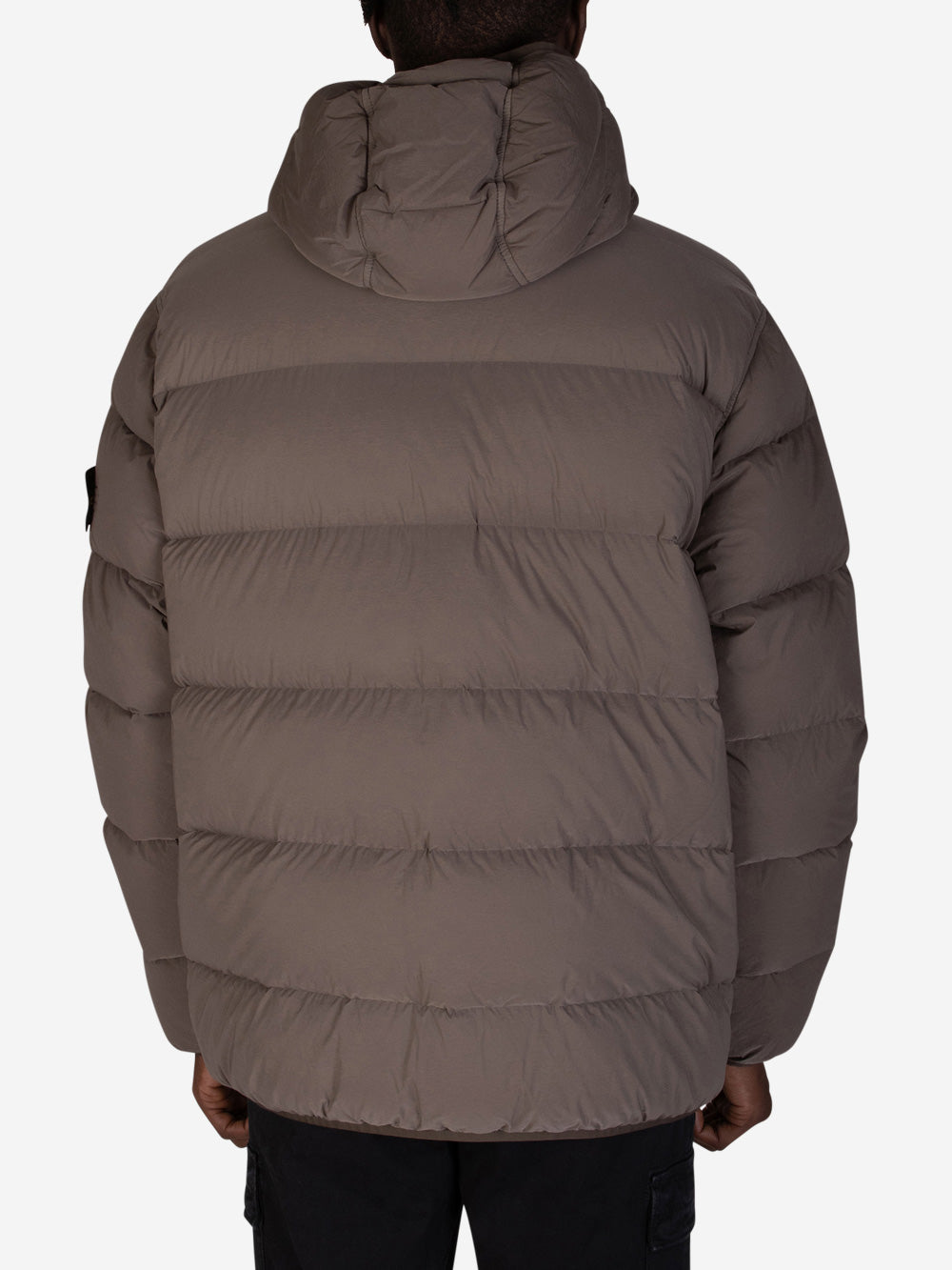 STONE ISLAND Giubbotto in nylon imbottito noce Noce Urbanstaroma