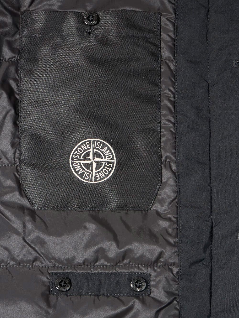 STONE ISLAND Wool Twill Down -TC Ghost nero Nero Urbanstaroma