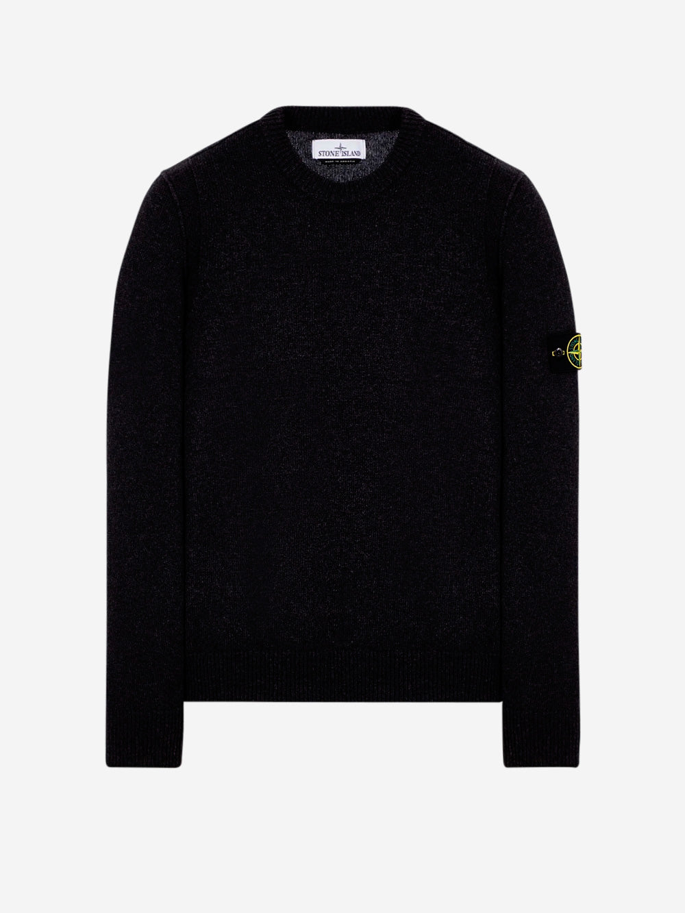 STONE ISLAND Maglione girocollo nero Nero Urbanstaroma