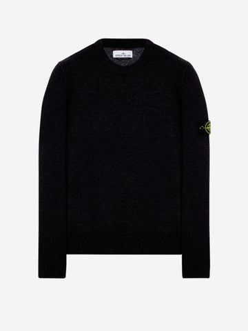 STONE ISLAND Maglione girocollo nero Nero