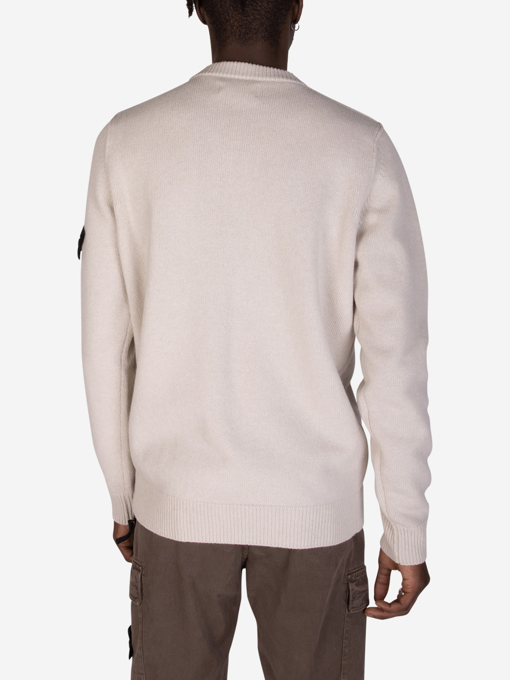 STONE ISLAND Maglione girocollo stucco Stucco Urbanstaroma