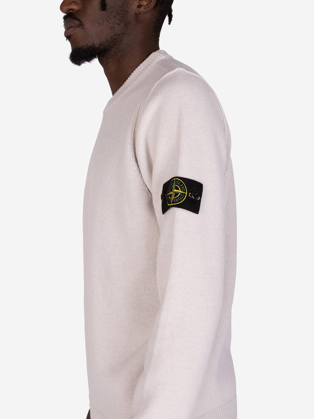 STONE ISLAND Maglione girocollo stucco Stucco Urbanstaroma