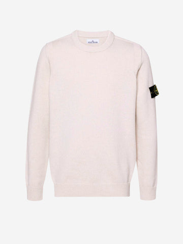 STONE ISLAND Maglione girocollo stucco Stucco