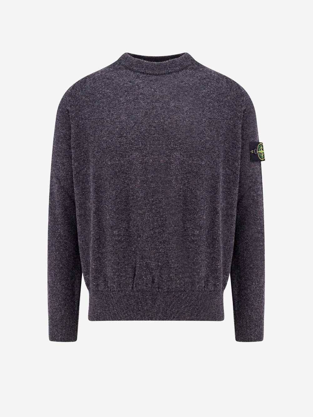 STONE ISLAND Maglione lana vergine grigio piombo Piombo Urbanstaroma