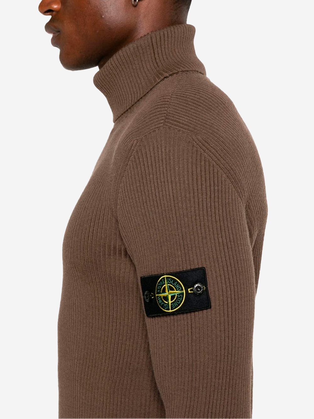 STONE ISLAND Full Rib RWS wool noce Noce Urbanstaroma