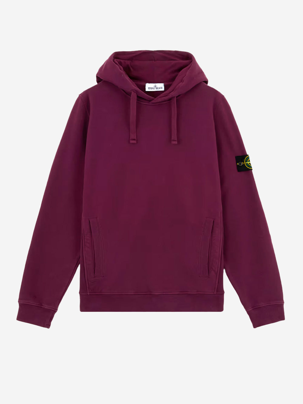 STONE ISLAND Felpa con cappuccio mosto Mosto Urbanstaroma