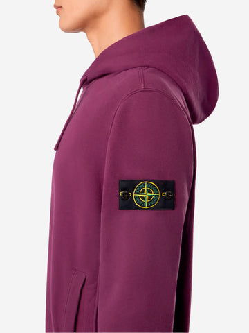 Sudadera con capucha mostaza