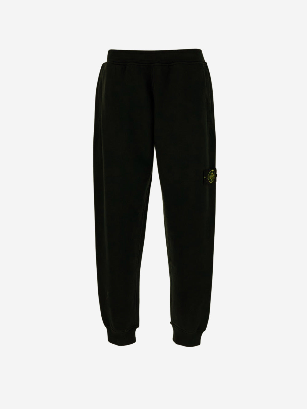 STONE ISLAND Pantalone felpato nero Nero Urbanstaroma