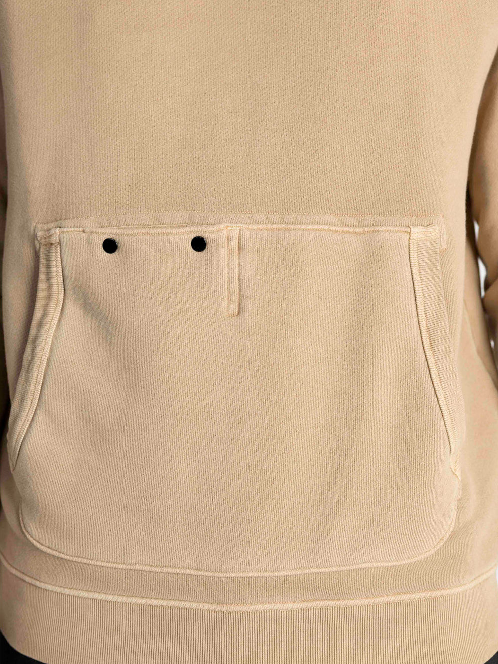 STONE ISLAND Felpa cappuccio beige Biscotto Urbanstaroma