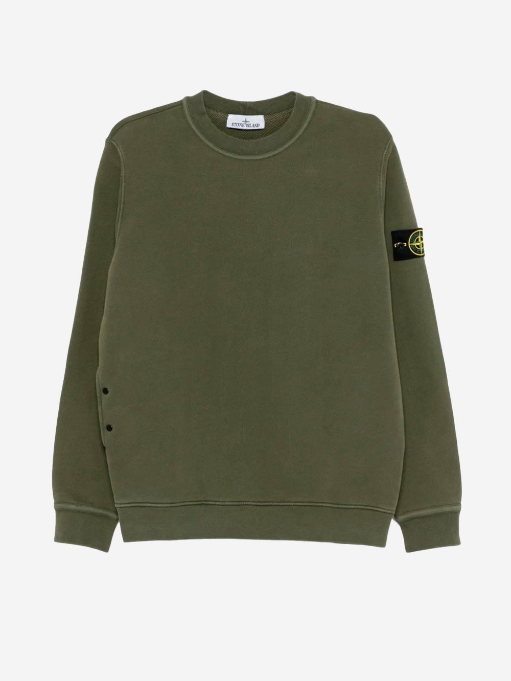 STONE ISLAND Felpa girocollo muschio Muschio Urbanstaroma