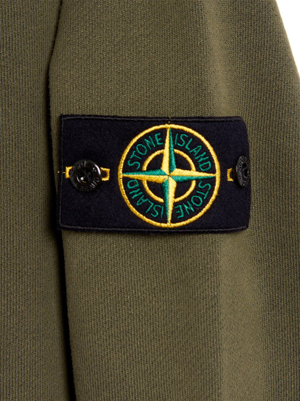 STONE ISLAND Felpa girocollo muschio Muschio Urbanstaroma