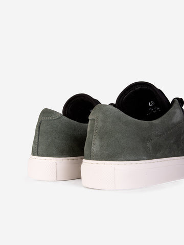 STONE ISLAND Sneakers in pelle muschio Muschio