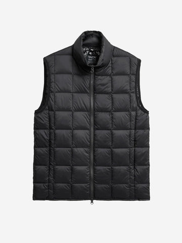 Hi Neck Down black vest