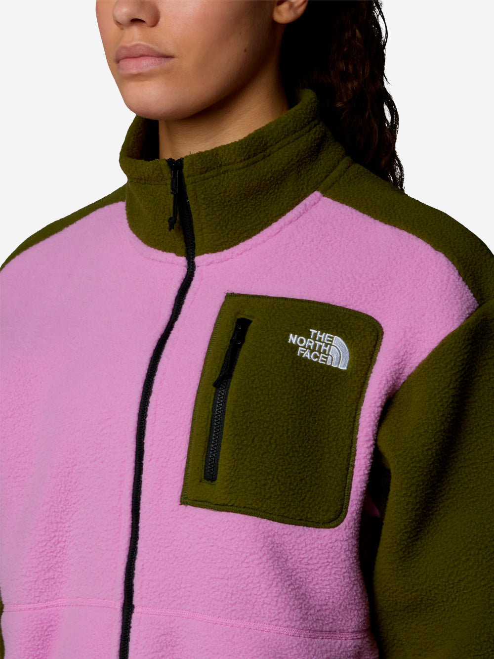 THE NORTH FACE W Giacca in pile Yumiori full zip Verde Urbanstaroma