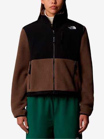 THE NORTH FACE W Giacca Retro Denali marrone e nera Marrone