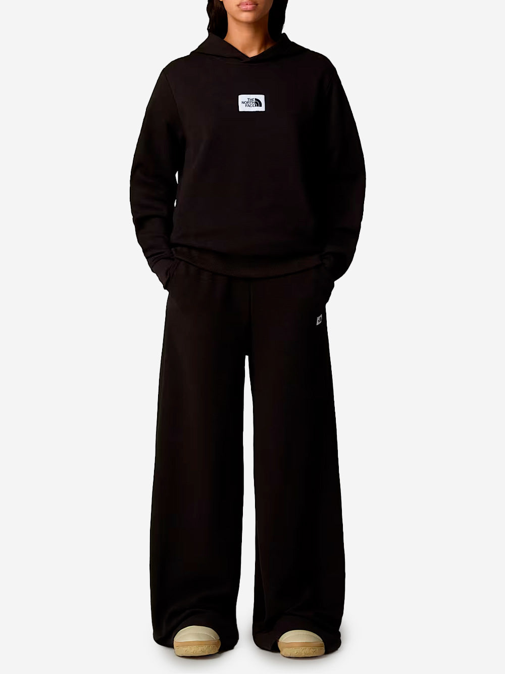 THE NORTH FACE W jogger neri Hoden wide leg Nero Urbanstaroma